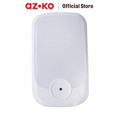 AZKO Eglare Lampu Tidur LED Dengan Sensor - Kuning Penerangan Malam Bedside Light Lampu Kamar Night Light