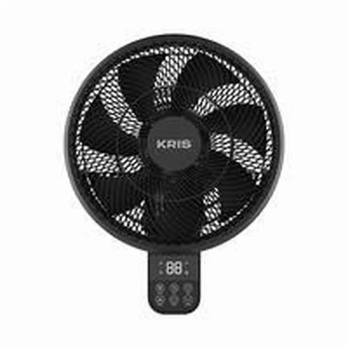 AZKO Kris Kipas Angin Dinding Circulator 14 inci - Hitam Wall Fan Kipas Tembok Fan Dinding
