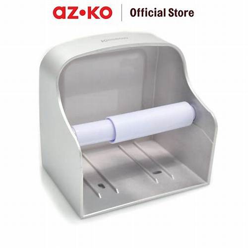 AZKO Krisbow Dispenser Tisu Cd8037B Holder Paper Napkin Wall Mount Toilet