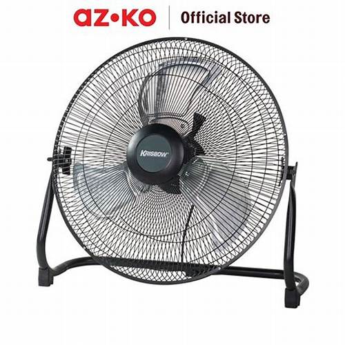AZKO Krisbow Kipas Angin Meja Industrial 80 Watt 400Bp1 16 Inch Kipas Meja Kipas Mini Table Fan Desk Fan