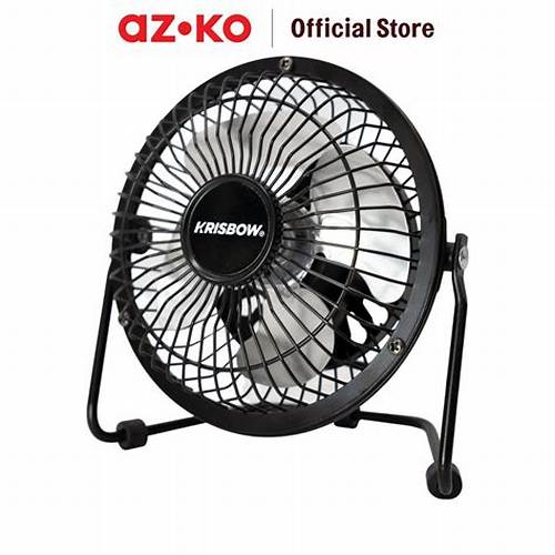 AZKO Krisbow Kipas Angin Meja Personal 4 Inch Kipas Meja Kipas Mini Table Fan Desk Fan