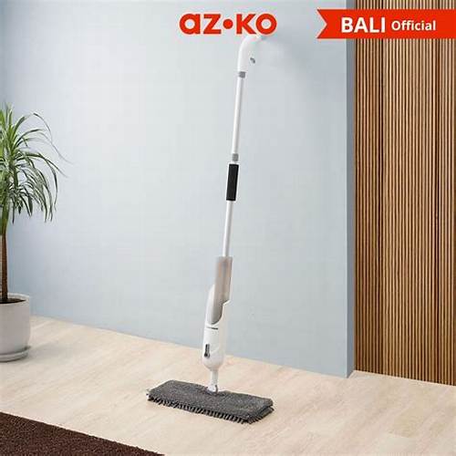 AZKO Proclean Alat Pel Spray Double Water Bottle - Putih Floor Mop Pembersih Lantai Pel Lantai Cleaning Mop