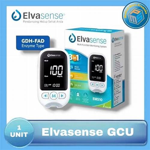 Alat Cek 3in1 Elvasense (Gula Darah, Kolesterol & Asam Urat)
