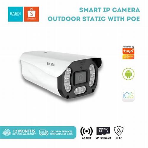 BARDI CCTV PoE Outdoor Smart IP Camera ODR STC