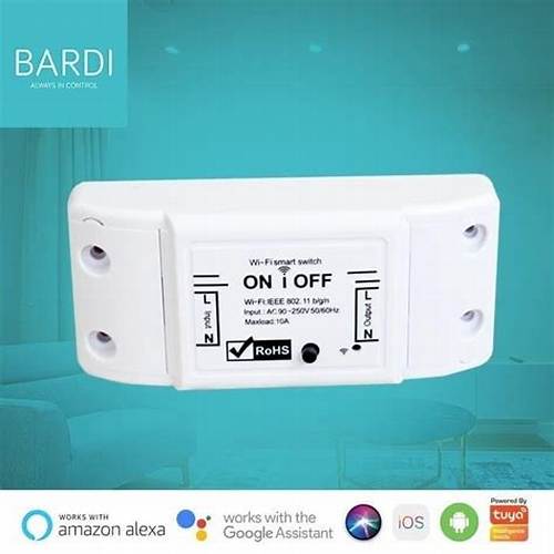 BARDI Smart Breaker ON OFF Switch Wireless IoT Home Automation
