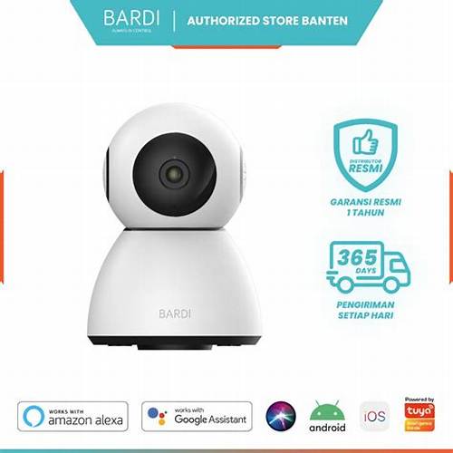 BARDI Smart IP Camera CCTV Indoor Wifi PTZ 360 5MP 1080P Wireless Pantau Jarak Jauh lewat HP
