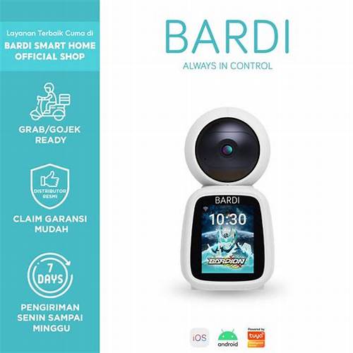 BARDI Smart IP Camera PTZ Indoor with Video Call Screen