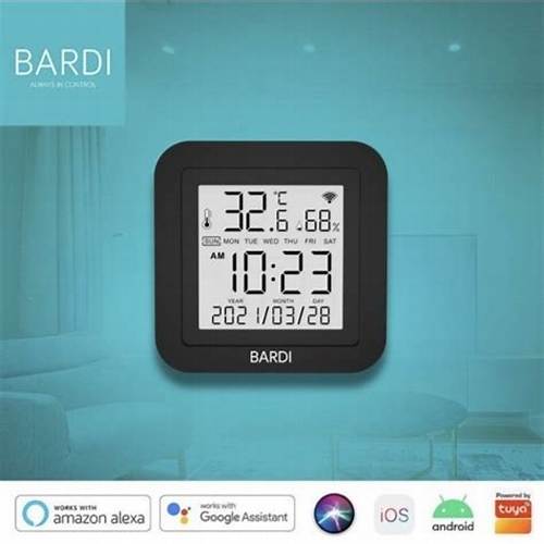 BARDI Smart IR Remote Control 12M with Temperature Humidity Display WiFi