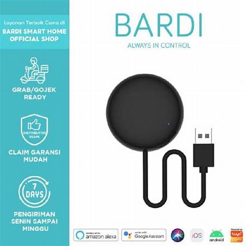 BARDI Smart UNIVERSAL IR REMOTE 12M Wifi Wireless IoT For Home Automation