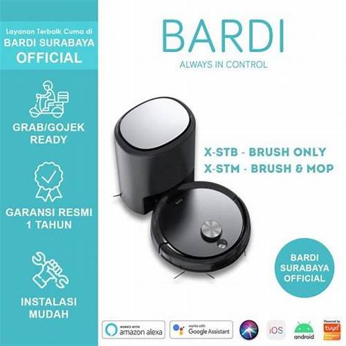 BARDI Smart Vacuum Robot with Station X-STB/X-STM WiFi Automatic