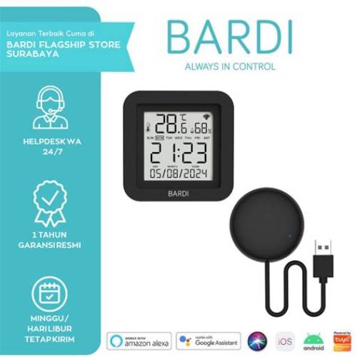 Bardi IR Remote Smart Infrared AC/TV 12meter / IR Remote Control with Temperature & Humidity Display