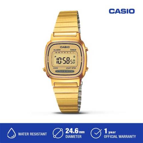 Casio Jam Tangan Wanita LA670WGA-9DF