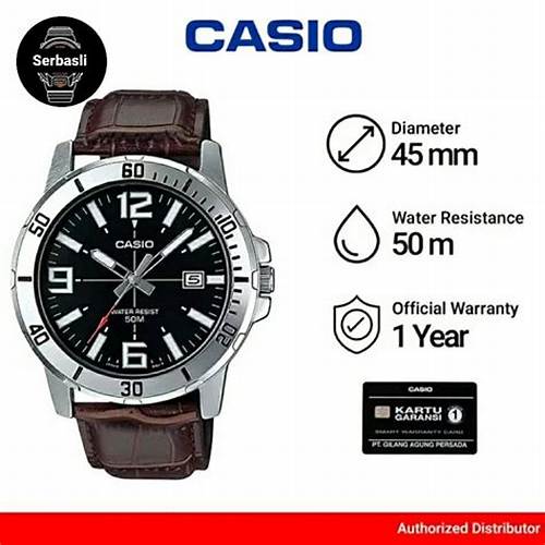 Casio Original MTP-VD01L-1BVUDF Jam Tangan Pria Analog