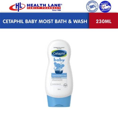 Cetaphil Baby Moist Bath & Wash 230ml Triple Pack