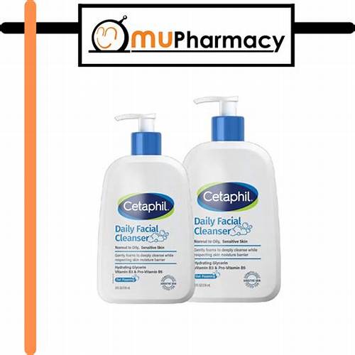 Cetaphil Daily Facial Cleanser 473ml + Moisturizing Lotion 236ml