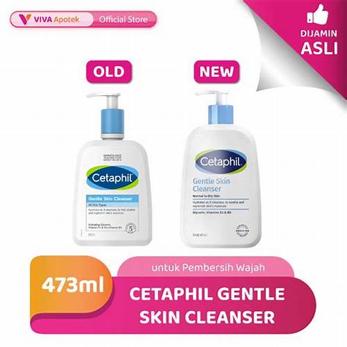 Cetaphil Gentle Skin Cleanser untuk Pembersih Wajah (473 ml)