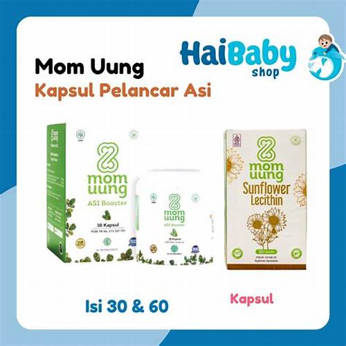 EMERGENCY KIT - Mom Uung ASI Booster 30/60 Kapsul + Sunflower Lecithin 30 Kapsul + NEW Advanced Nipple Cream