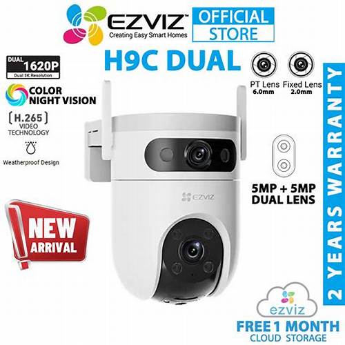 EZVIZ H9C 3K 5MP DUAL CAMERA WIFI OUTDOOR