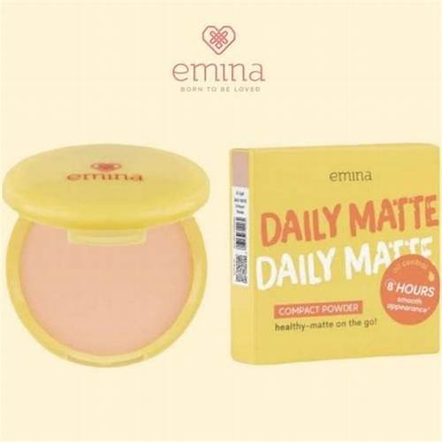 Emina Daily Matte Compact Powder 02 Natural