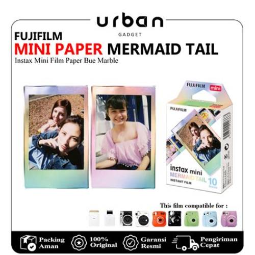 FUJIFILM Instax Mini Paper Mermaid Tail