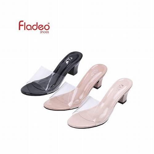 Fladeo A24/LDS640-2TP/Sandal Teplek Slide Wanita [ Flat Slippers ]