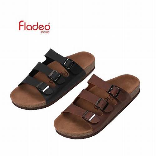 Fladeo A24/MDS553-3AH/Sandal Slide Pria [ Slipper Sandals ]