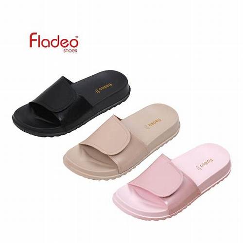 Fladeo B25/LDS716-1SH/Sandal Teplek Slide Wanita [ Slipper Sandals ]