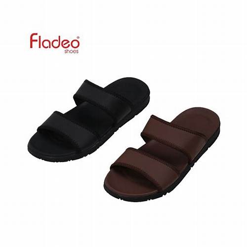 Fladeo L23/MDS561-2KK/Sandal Slide Pria [ Slipper Sandals ]