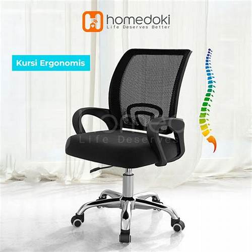 Foldify-Kursi Kantor Minimalis/KursiKerja/Kursi Gaming/Kursi Putar/KursiJaring