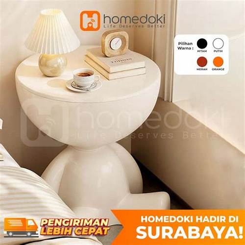 Foldify-Meja Tamu/Meja Aesthetic/Meja Ruang Tamu minimalis/Meja Tamu Minimalis/Meja Samping Sofa