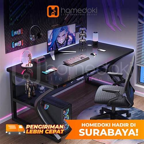 Foldify- Meja Tamu Minimalis/Meja Komputer/Meja Kerja/Meja Gaming/Meja Laptop