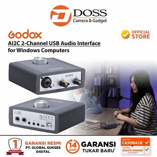 Godox AI2C 2-Channel Audio Interface