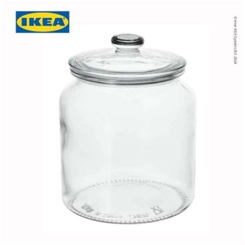 IKEA VARDAGEN Stoples Kaca Bulat Aesthetic Serbaguna