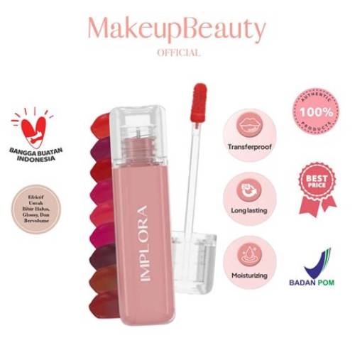 IMPLORA Glossy Plumpy Jelly Tint - LipTint