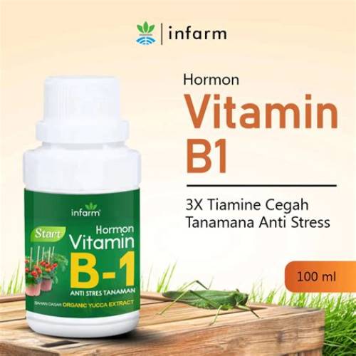 INFARM - Vitamin B1 Premium Infarm 100 ml, Nutrisi Tanaman Anti Stress Kualitas Teknologi Jepang