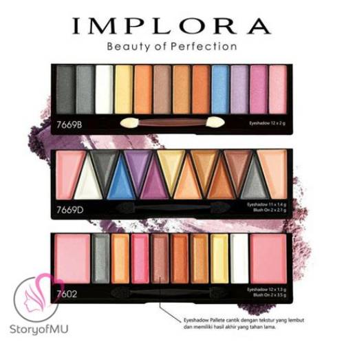 Implora Eyeshadow Palette 7602