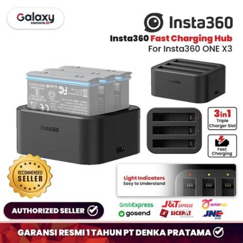 Insta360 One X3 Fast Charger Hub