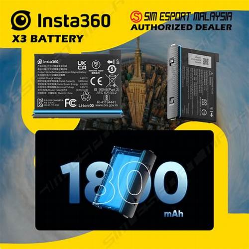 Insta360 X3 Battery - Black