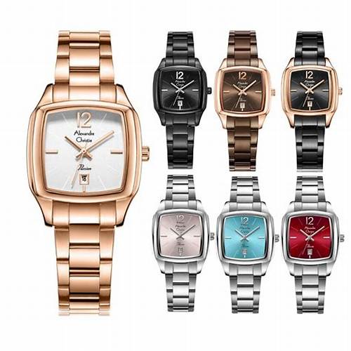Jam Tangan Wanita Alexandre Christie AC 2454 LDB Analog Stainless Steel Strap