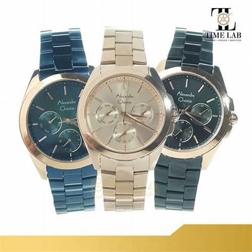 Jam Tangan Wanita Alexandre Christie AC 2977 BFB Analog Stainlees Steel Band