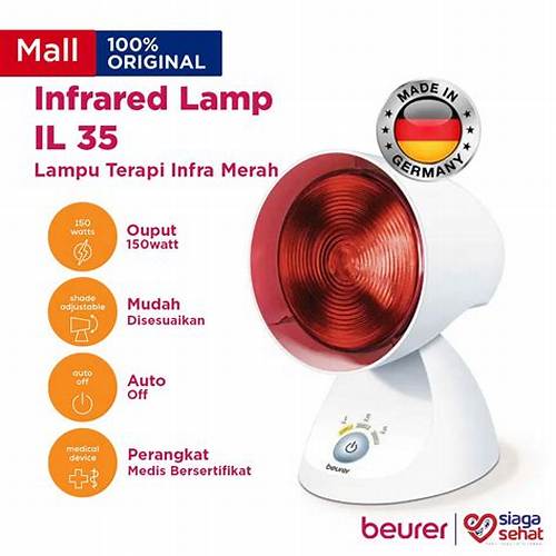 Lampu Terapi Inframerah 150 Watt - Infrared lamp Beurer IL35
