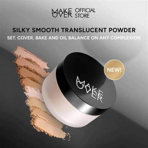MAKE OVER Silky Smooth Translucent Powder 30g - Bedak Tabur