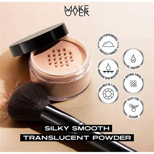 Make Over Silky Smooth Translucent Powder 35g | Bedak Tabur