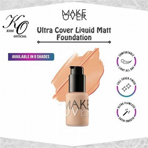 Make Over Ultra Cover Liquid Matte Foundation 33ml