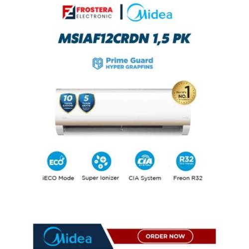 Midea AC Inverter 1.5 PK MSIAF-12CRDN2
