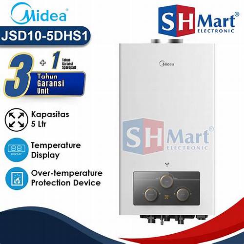 Midea Gas Water Heater 5 Liter JSD10-5DHS1