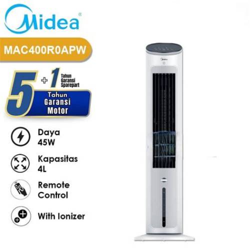 Midea Tower Fan Air Cooler 3in1 4 Liter MAC400R0APW