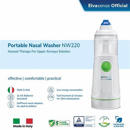 Nasal Washer Portable Elvasense Type NW220