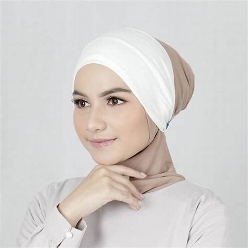 Nobby Yasira Ciput Bahan 90% Rayon 10% Spandex Ciput Telinga