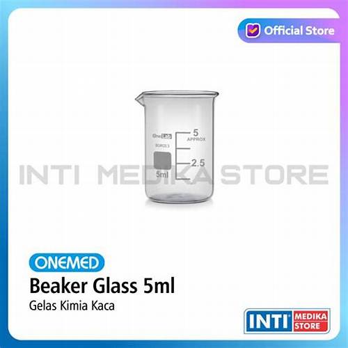 ONEMED Beaker Glass 100 ml - Gelas Piala OOF